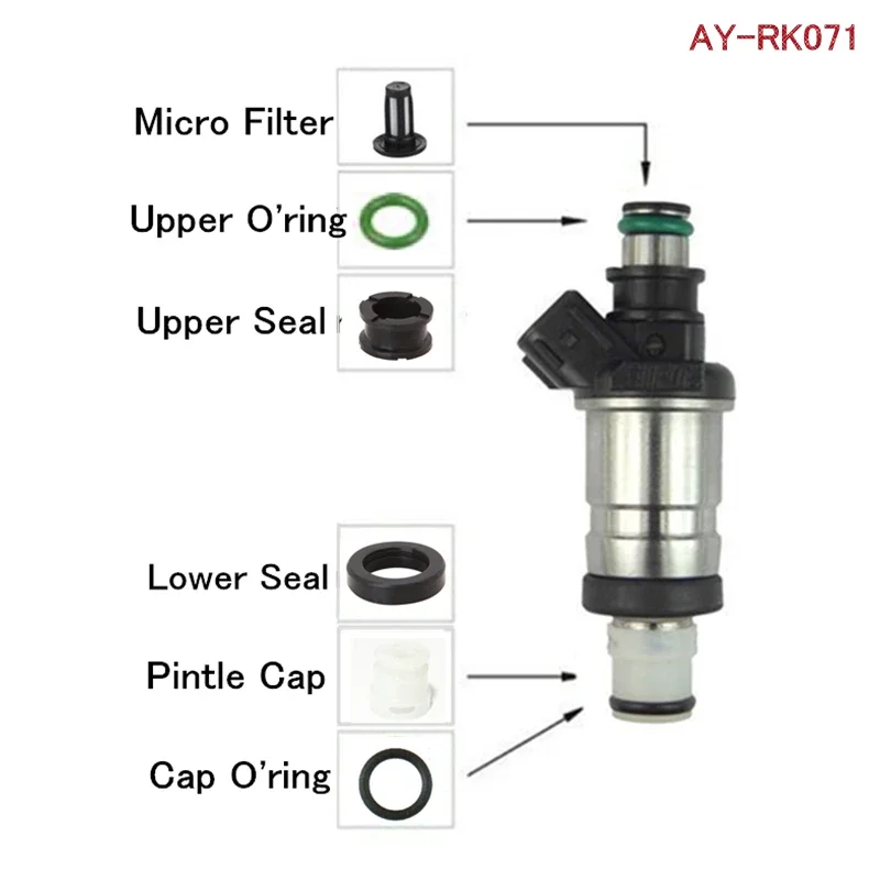 4Sets Fuel Injector… - image