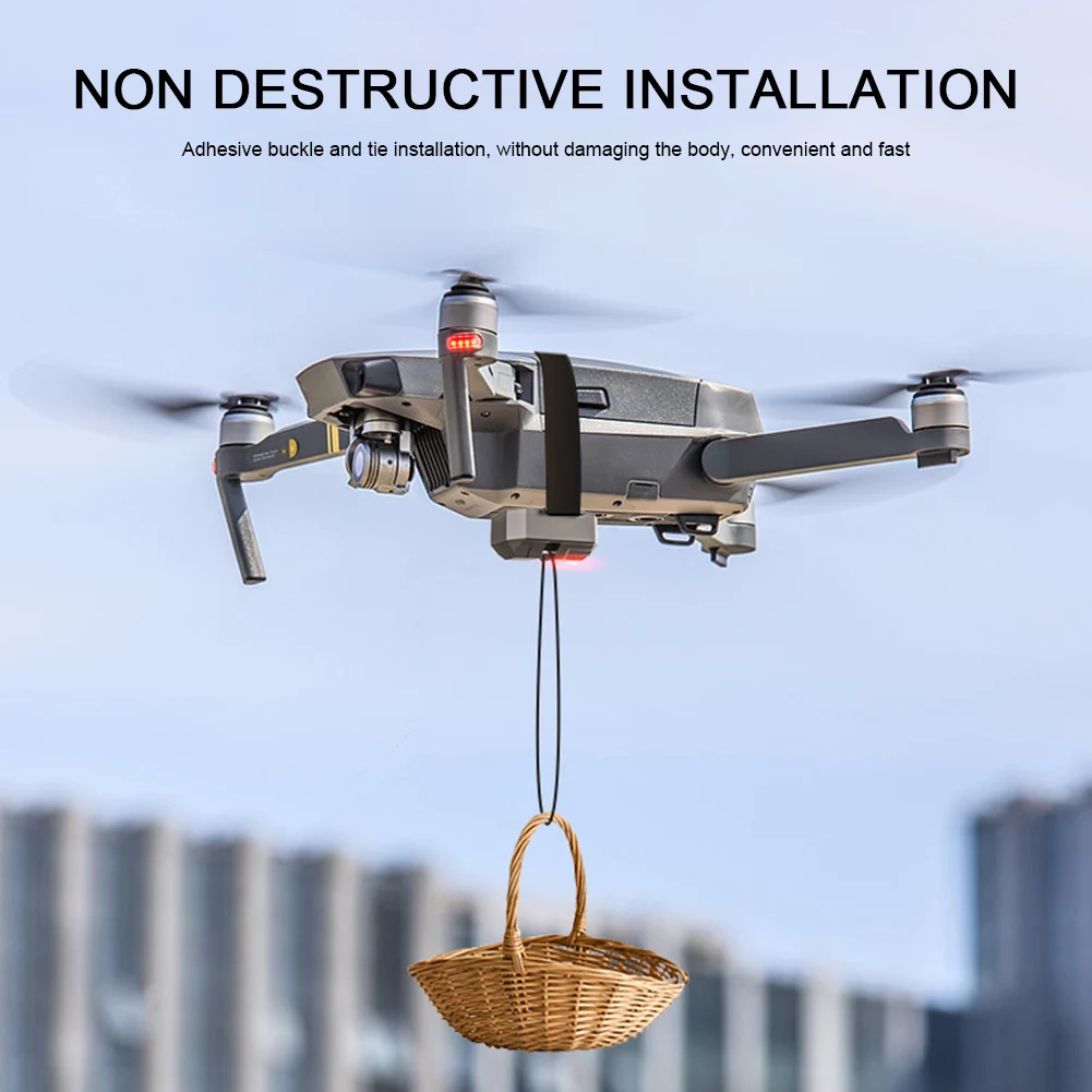 Universal Drone Airdrop Thrower System 2.4 Remote Control General Payload Delivery Thrower Air Dropper Device Drone Accessories