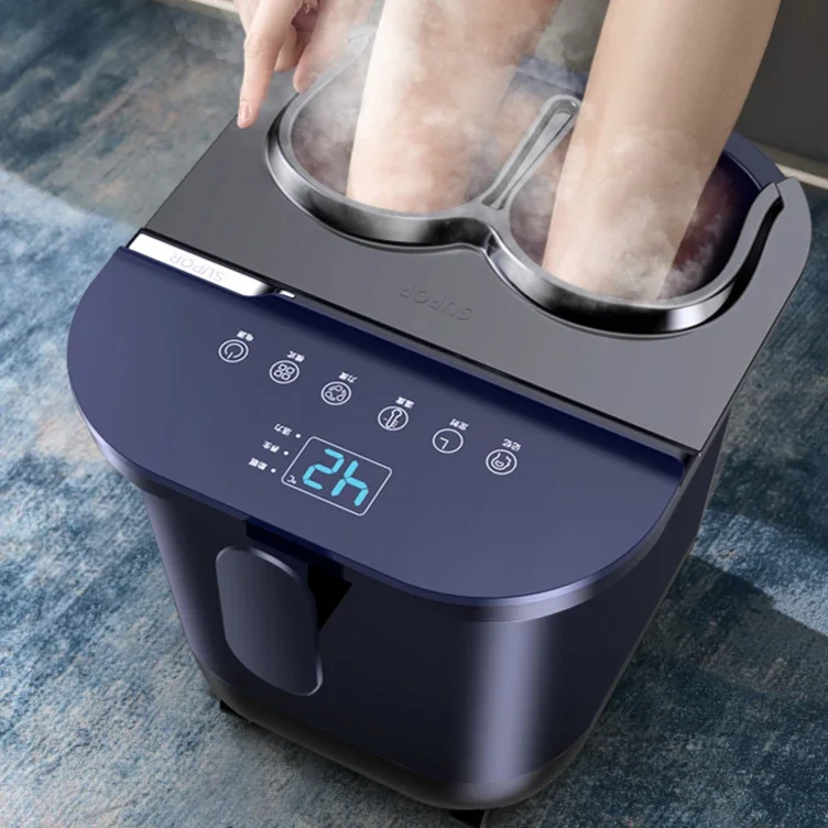 Supor Electric Foot Bath Massager with Heating, Constant Temperature and Deep - Reach Design for Home Use foot massager machine