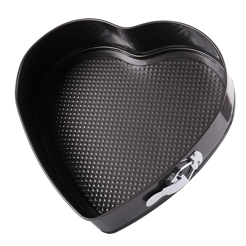 7/8/9/10/11/12inch Baking Cake Molds Heart Removable Bottom Cake Mold Bakeware Nonstick Pans Baking Cheesecake Mold Tool