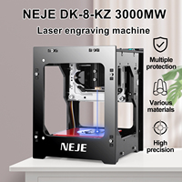 NEJE 3000mW laser engraver 445nm Wood Router Desktop Laser Printer Cutting Machine with NEJE Scanner wireless DIY Creation