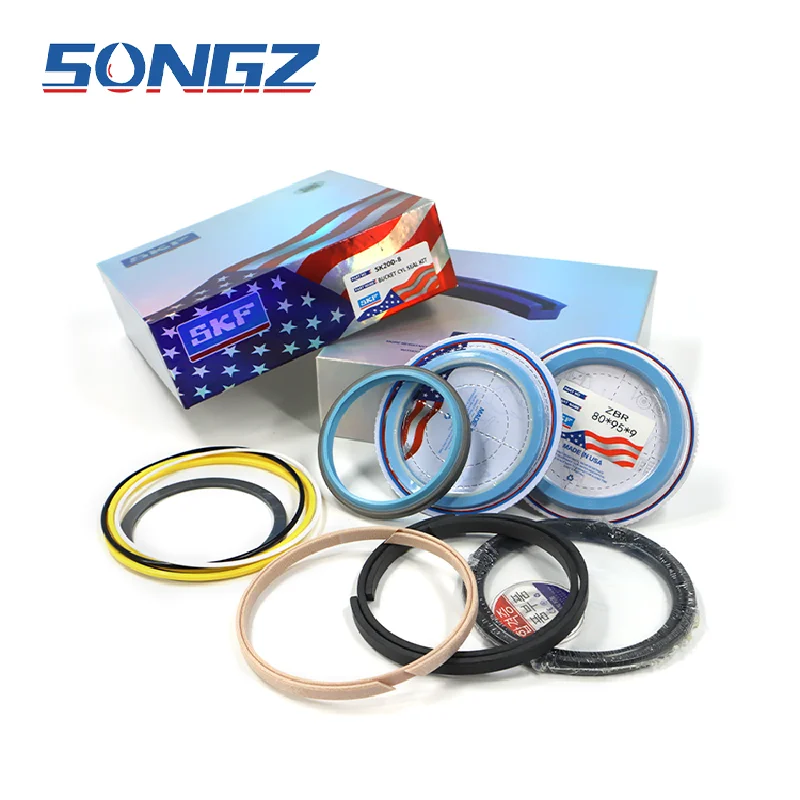 For Komatsu Excavator Arm Boom Bucket Hydraulic Cylinder Repair Seal Kit Pc56 - 7 Pc60 Pc120 6 Stamp