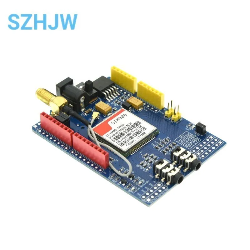 SIM900 GPRS/GSM Shield Development Board Quad-Band Module For Arduino Compatible