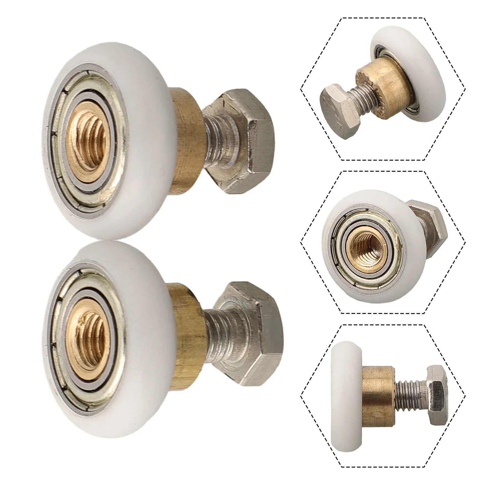 Roller Shower Rooms Cabins Pulley Shower Room Roller /Runners/Wheels/Pulleys Diameter 20mm 23mm 25mm 27mm