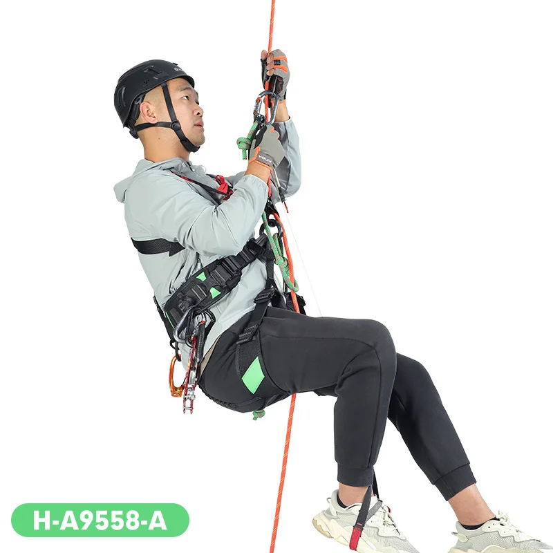 Xinda Outdoor Harness Comfortable Multi-Functional Climbing Half-Body Gale Panther Eagle Safety Belt For High-Altitude Operation