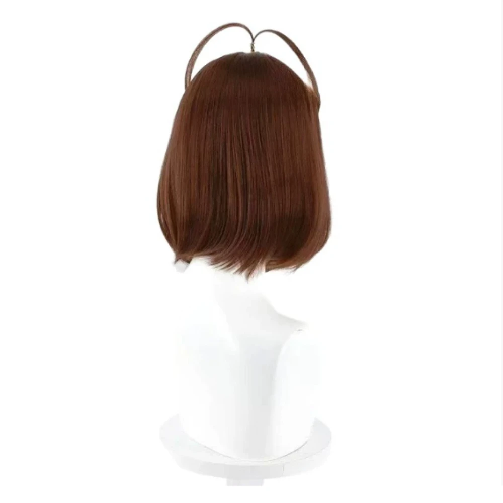 วิกผมคอสเพลย์ตัวละครฟุรุคาวะ มิซึกิ นางิสะ วิกผมบ๊อบใยสังเคราะห์แบบเต็มหน้า สีน้ำตาลเข้ม นางิสะ