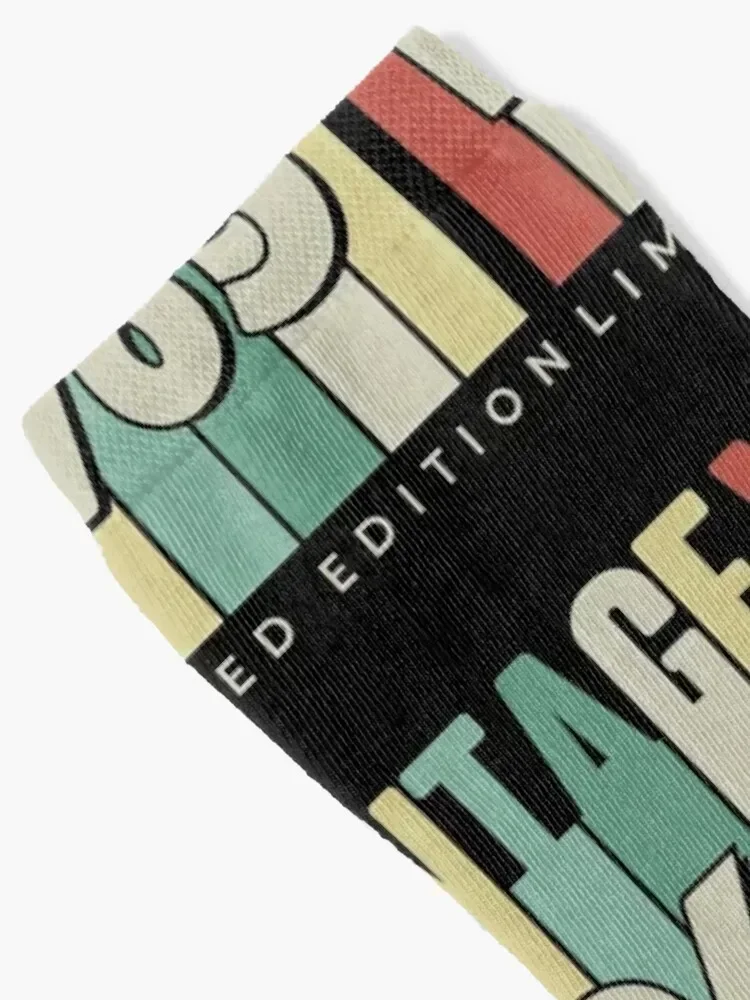 vintage 1965 limited edition Socks bright garter hiphop Toe sports halloween Socks Male Women's