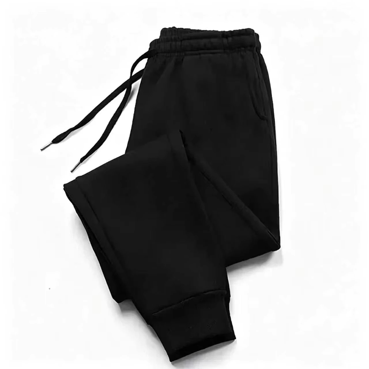 Herren-Jogginghose, hochwertige Kordelzug-Jogginghose, einfarbig, für alle Jahreszeiten, für Zuhause, Outdoor, Freizeit und Sport, Herrenhose – Detail 7