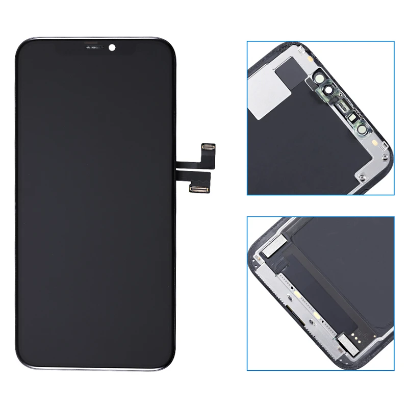 JK Soft OLED Incell For iPhone X XS XR 11 12 12 Pro Max 13 14 Plus LCD Display Touch Digitizer Assembly Screen Replacement Parts