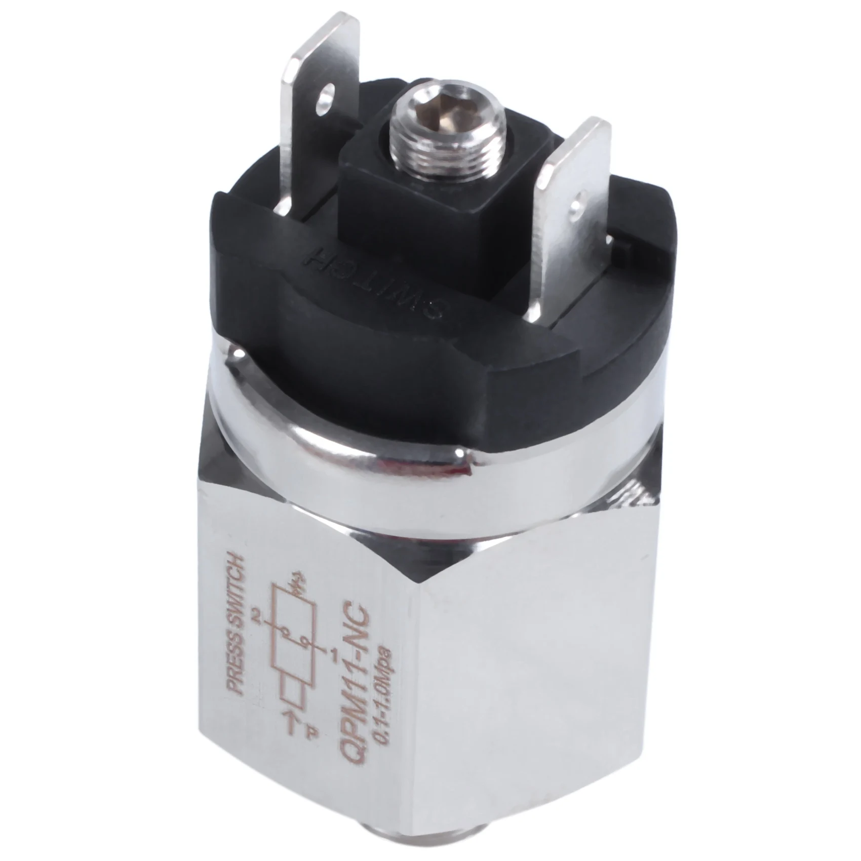 ABGR-2X موثوقة 1/8 بوصة ميناء قابل للتعديل الحجاب الحاجز نوع مفتاح الضغط فوهة QPM11-NC