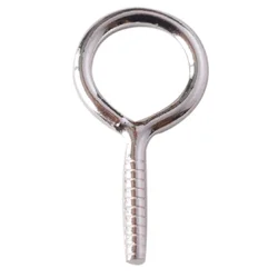 Solid 925 Sterling Silver Pendant Bail Eye Pin, diy jewelry making accessories