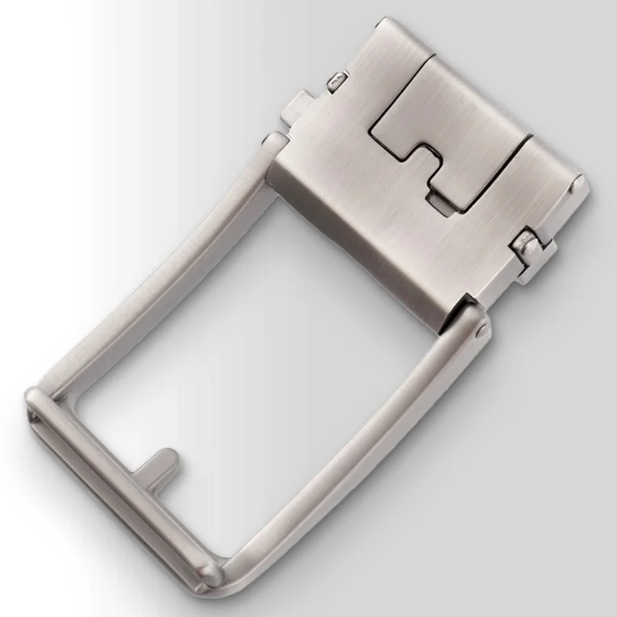 3.5cm Wide Alloy Automatic Buckle Belt Automatic Belt Accessories Replace The Belt Buckle Suitable for Adjustable Ratchet Belts