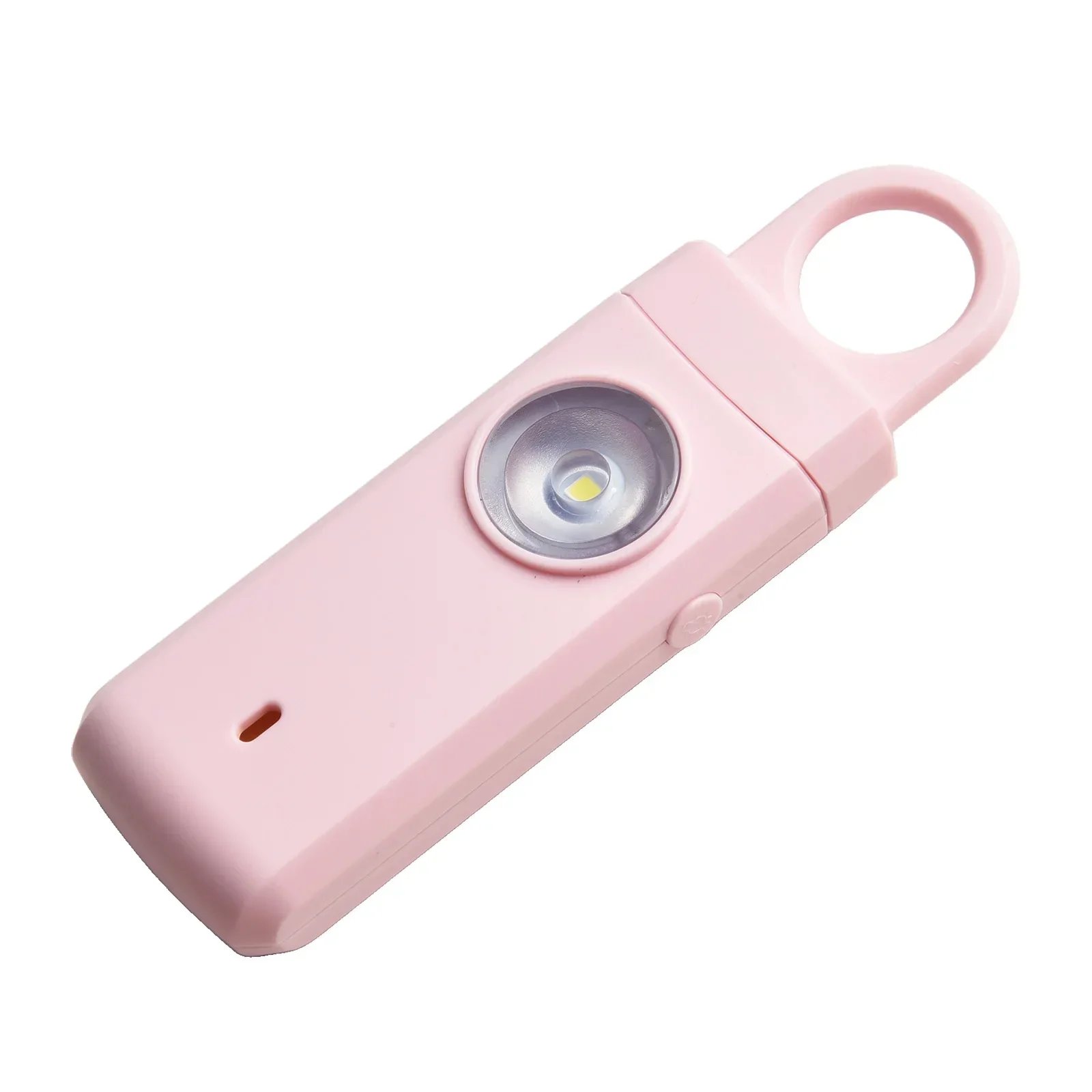 Easily Portable Personal Security Tool Rechargeable Alarm on a Keychain With High Decibel Output & SOS Feature