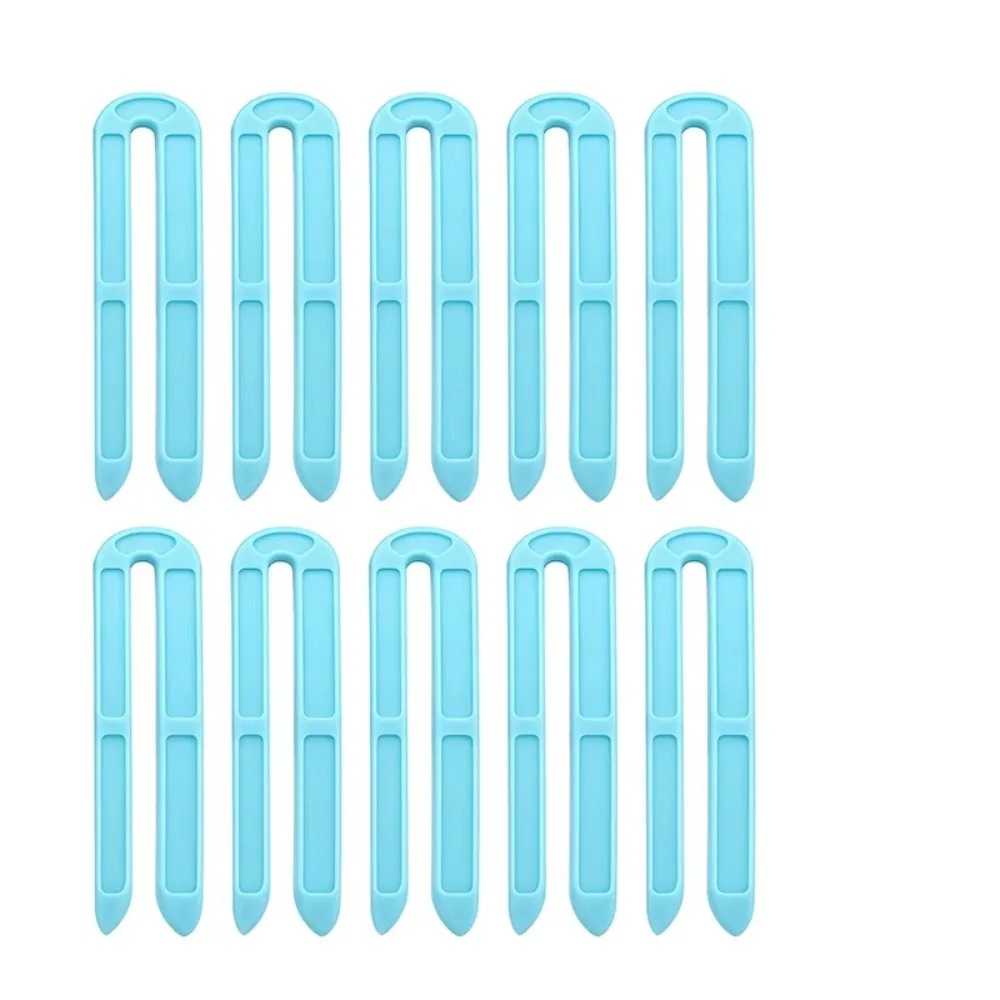 10pcs Practical Heat Resistant Hair Perming Clip Anti-Slip Durable Hair Perm Pad Versatile Insulation Clip Home Hair Styling