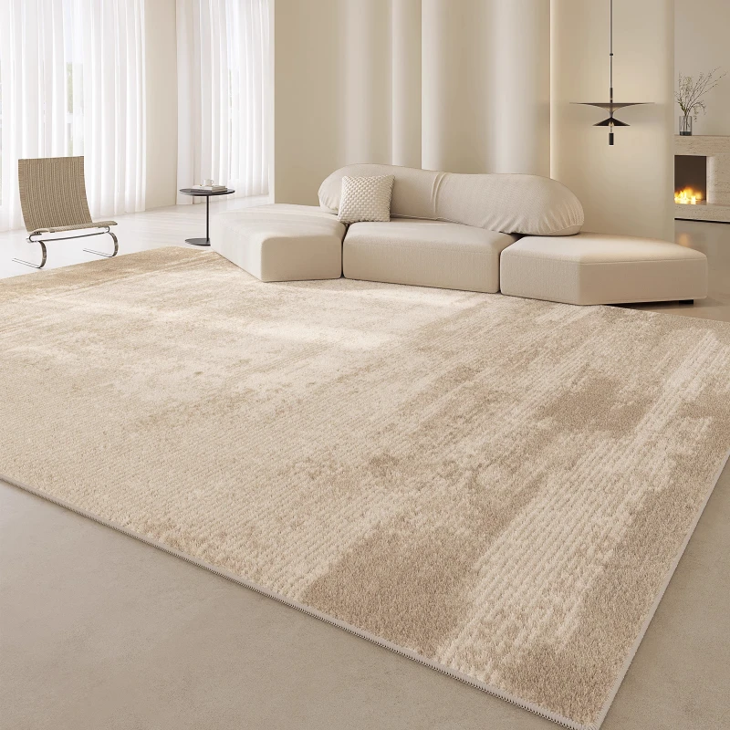 Cream Style Large Area Living Room Carpet Bedroom Thickened Fluffy Soft Carpets Room Home Waterproof Rug Tapis Salon Tapis Salon