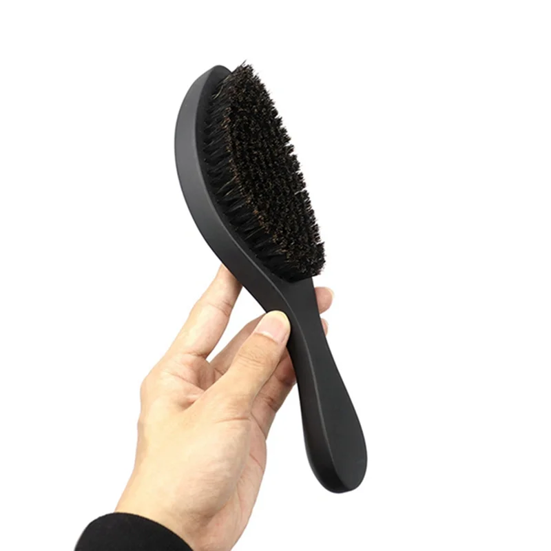 Superior quality 2 Pcs Magic-Wave Brush Curved Wave Brush Soft and Wild Boar Ingenious