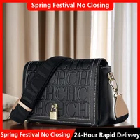 CH Otoño e Invierno bolso cruzado de Color sólido estampado de letras alta calidad moda mujer elegancia 2025 bolso clásico de mujer