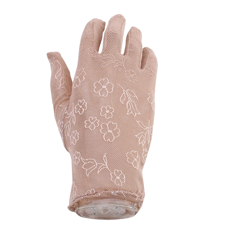 New Fashion Women Lace Party Sexy Gloves Full Finger Sunscreen Gloves Girl Mittens Gloves Wedding Dress Driving Accessory Gift