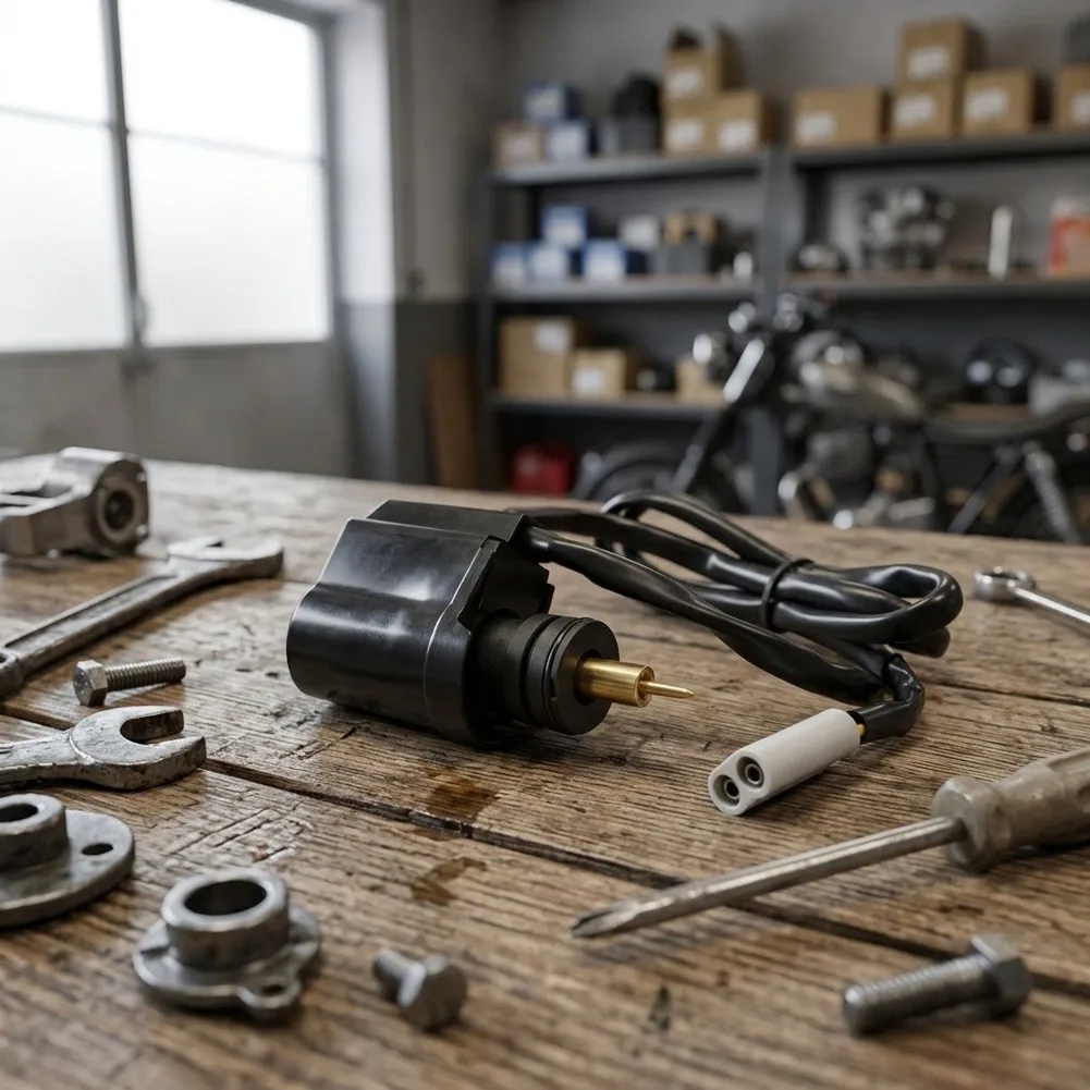 Carburetor Enricher Valve Featuring Electric Choke for GY6 80cc 125cc 150cc Scooter Engine Fuel Mixture Control