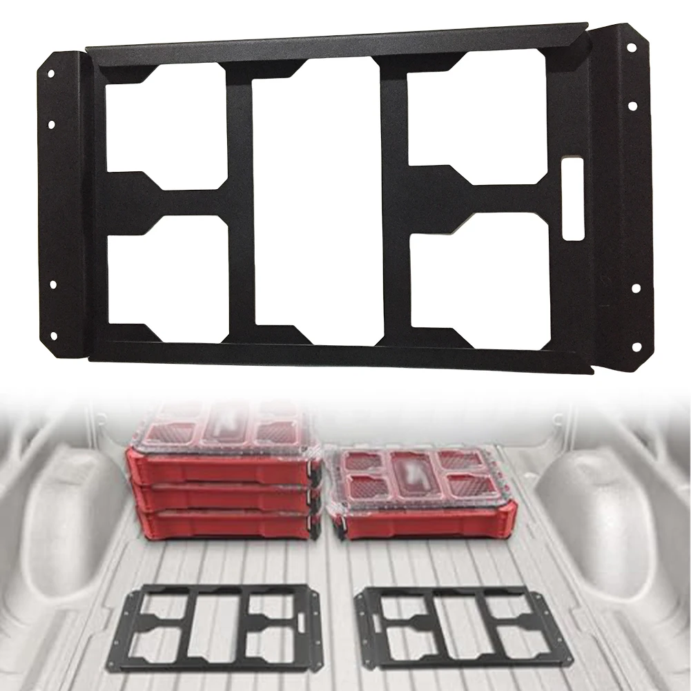 ツール収納ソリューション-ブラックアルミニウム合金ツールボックス-アルミニウム合金ツールボックスホルダー-簡単な設置プロセス