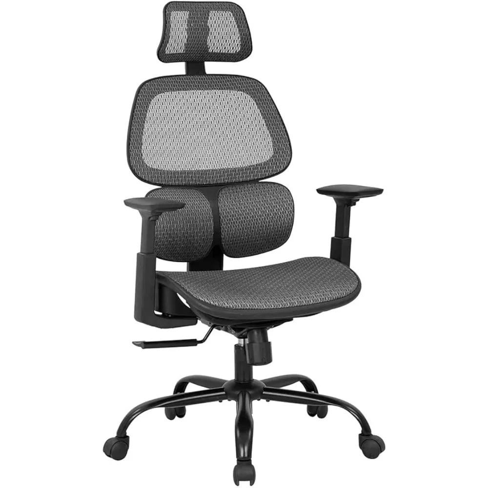 

Computer Chair With Arms Lumbar Support Swivel Rolling Ergonomic High Back Mesh Task Chair for Men Gamer Chairs Furniture Mobile