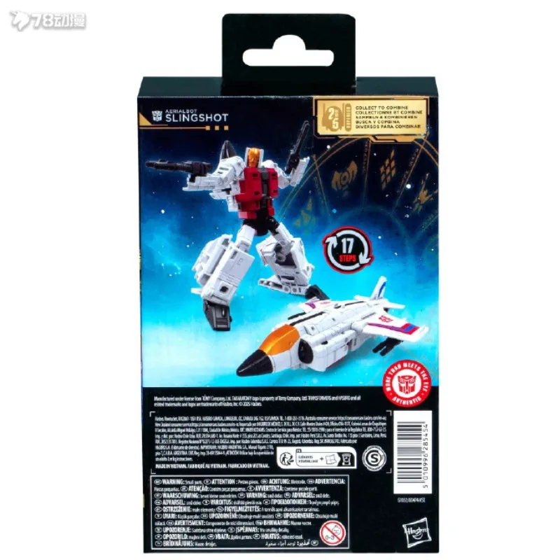 Neuer Stil Hasbro Transformers Age of The Primes Aerialbot Slingshot 14 cm Deluxe Class Actionfigur Schönes Robotermodell Geschenkspielzeug