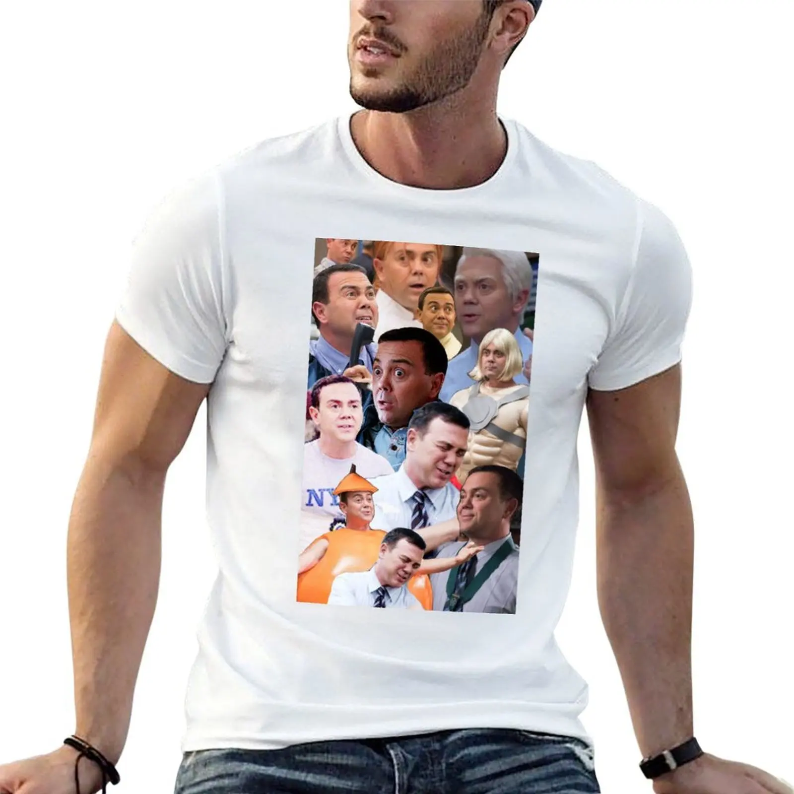 

Boyle Collage T-Shirt man t shirt cotton high quality t shirt man plain T-Shirt