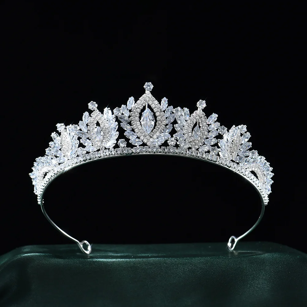 

Princess Women Crowns Tiaras For Wedding Bride Headpiece Crystal Bridal Headband Crown Birthday Party Prom Hair Jewelry Diadem