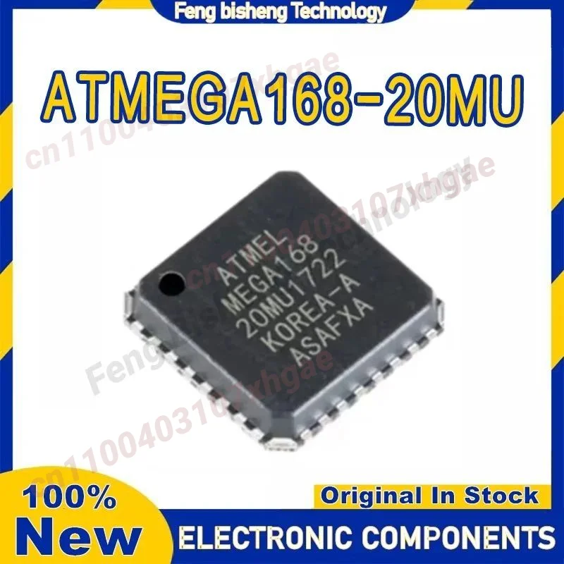

ATMEGA168-20MU ATMEGA168-20 ATMEGA168 ATMEGA IC MCU Chip VFQFN-32 in stock