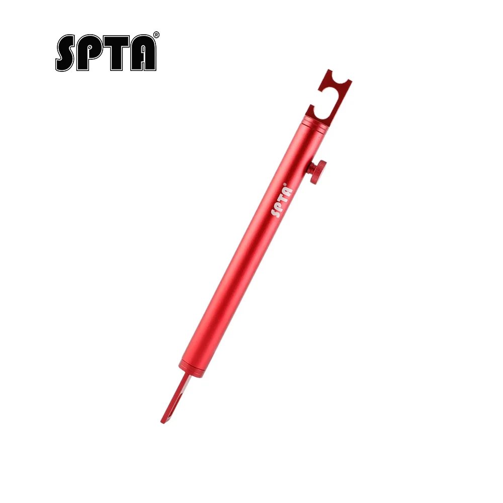 SPTA Support Rod Car Polishing Retractable Aluminum Support Bar Vehicle Door Fixing Pole Adjustable Support Bar for Automobiles