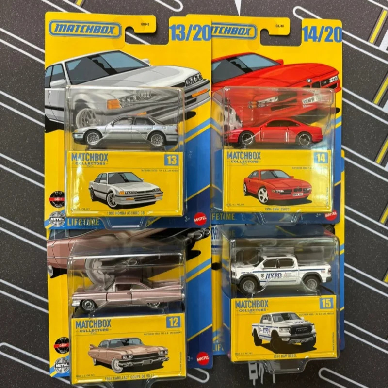Gbj48 1/64 coche en miniatura De aleación fundida 1959 Coupe De Villr 1990 Accoro Cb 1994 850csi Matchbox Compatible juguete para niños cumpleaños