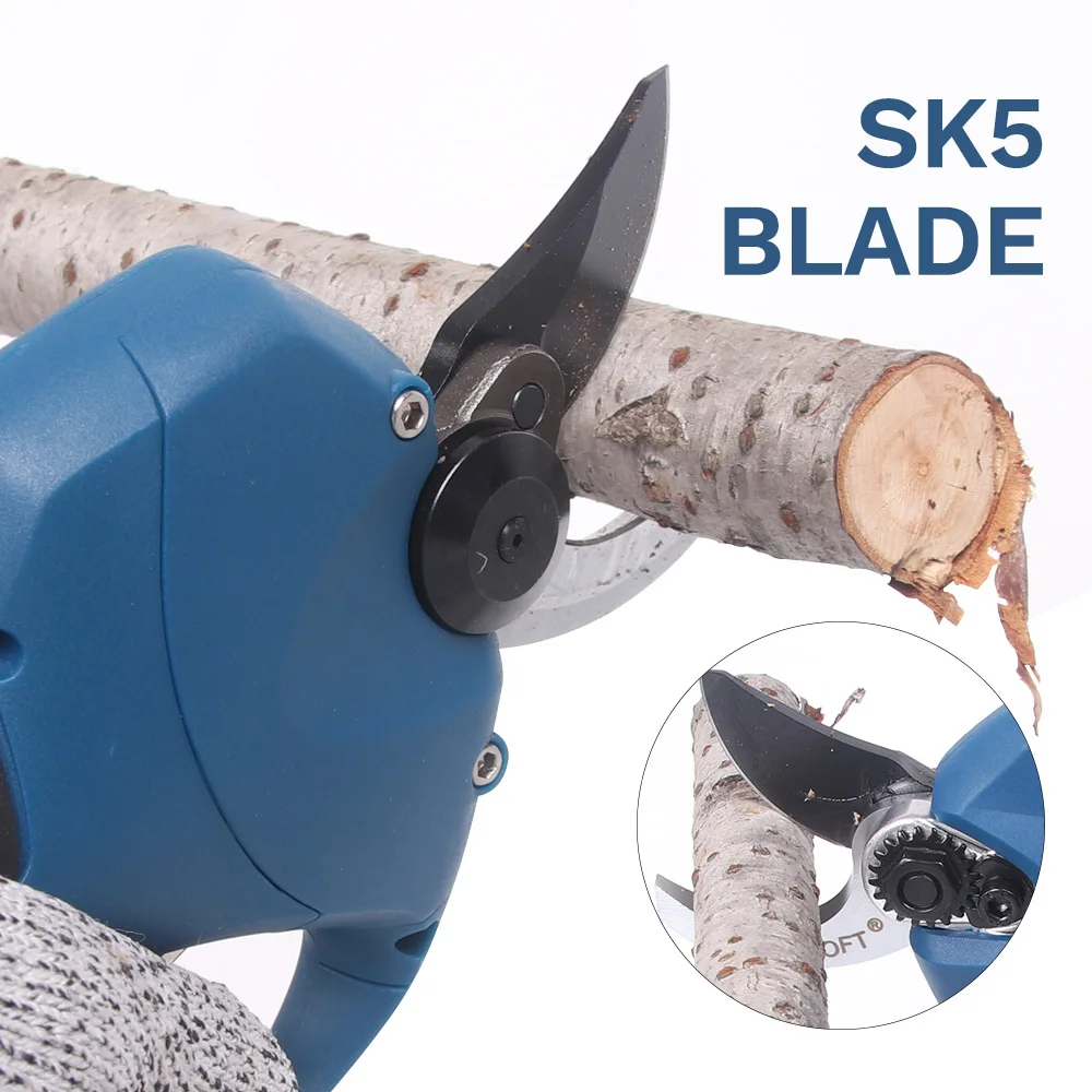 16.8V 2pc Lithium-Ion Batterij Takken Schaar Tuin Gereedschap Draadloze Elektrische Snoeischaar Snoeischaar Snoeischaar Boom Bonsai cutter