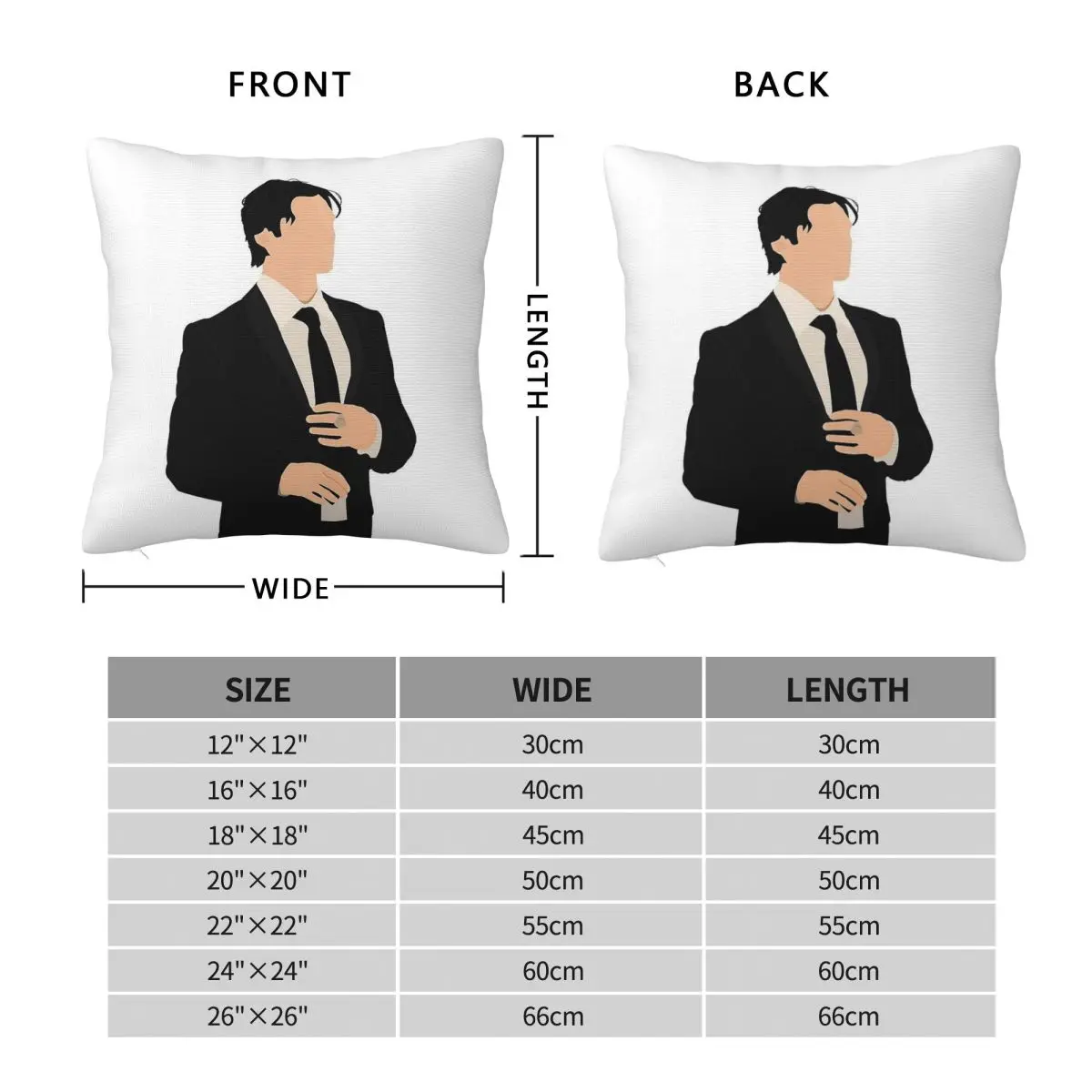 Ian Somerhalder Damon Salvatore Square Pillowcase Polyester Linen Velvet Pattern Decorative Pillow Cushion Cover Wholesale 45x45