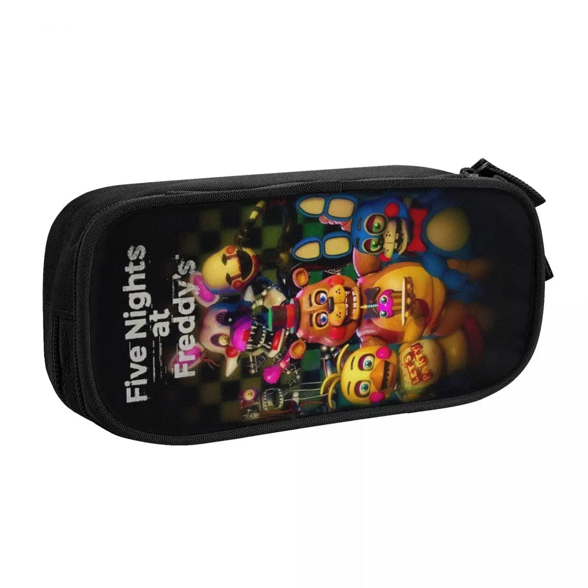 خمس ليال في حقائب أقلام أنيمي فريدي للفتيان والفتيات ، لعبة تخزين كبيرة ، حقيبة صندوق أقلام ، اكسسوارات مدرسية #2
