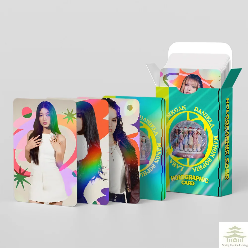 124Pcs/Set Kpop Idol KATSEYE New Album Laser HD Printd Lomo Cards MANON SOPHIA DANIELA LARA MEGAN Photocards Sticker Fans Gifts image 6