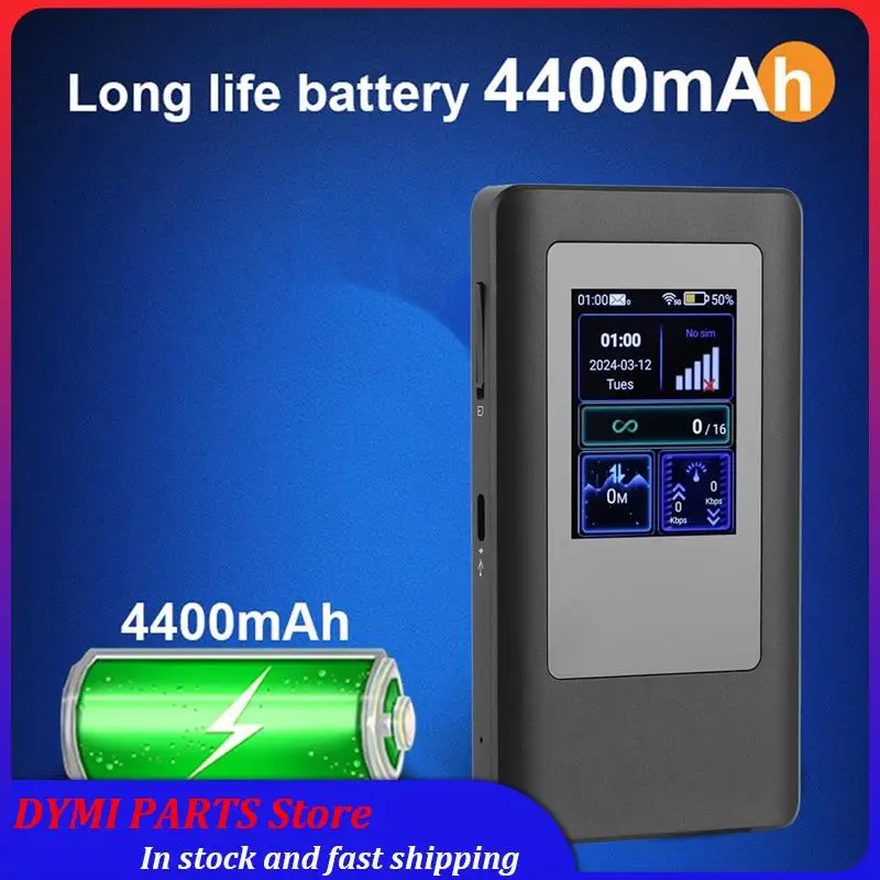 Global Sale-Mobile Hotspot 5G Router 4400Mah Battery 16 Device Support Low Latency High Speed