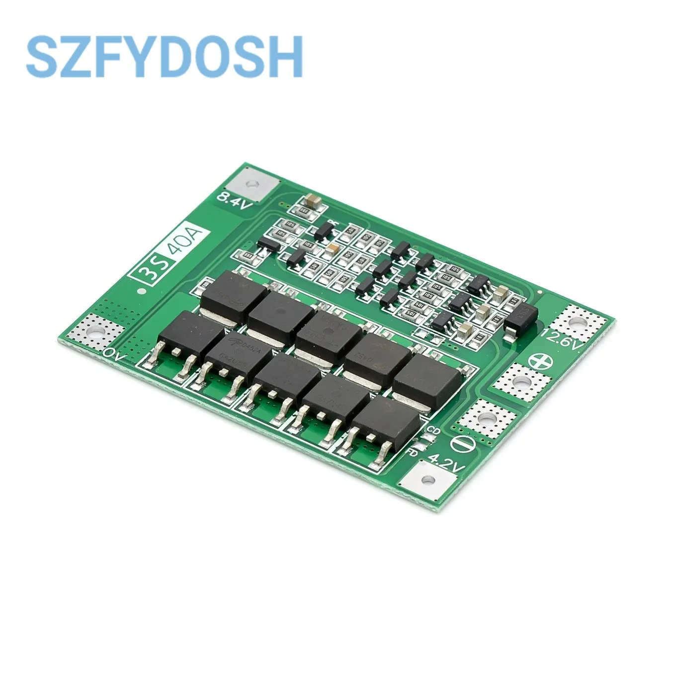 Placa BMS protección batería litio 18650 3S 4S 40A-60A - imagen 5