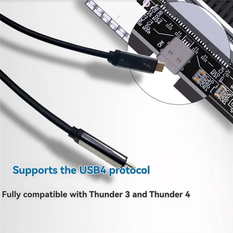 UT4G-BK8 ภายนอก EGPU อะแดปเตอร์ USB4.0 To Pcie X16 EGPU สําหรับ Thunderbolt 4/3 Pcie 4.0X4 GPU Dock สําหรับ NUC ITX STX แล็ปท็อป