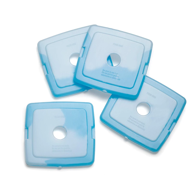 2/4/8PCS Reusable Ice Pack for Lunch Box Cooler Bag Trips Gel Ice Pack Portable Camping Cooler Long-Lasting Cooling for Picnics