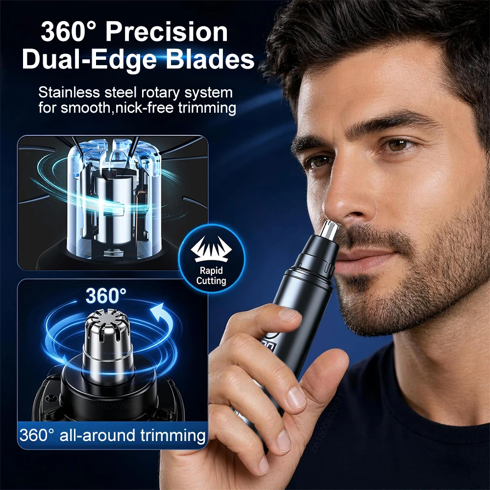Tondeuse à poils de nez rechar - Nose Hair Trimmer avis et prix