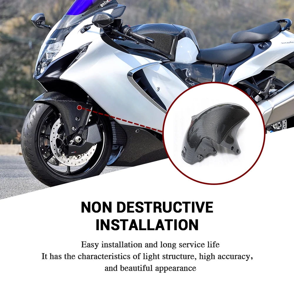 

For Suzuki GSX1300R 2008-2020 Motorcycle Front Mudguard Fit on Suzuki GSX1300R Hayabusa Motorcycle Fender 2009 2010 2011 2012