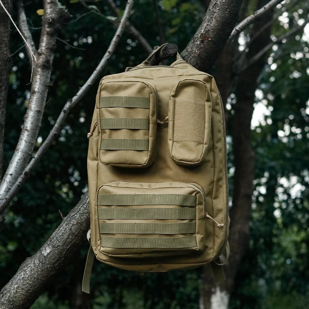 

Рюкзак MOLLE повышенной прочности на 27 л с множеством отделений и мягкими лямками