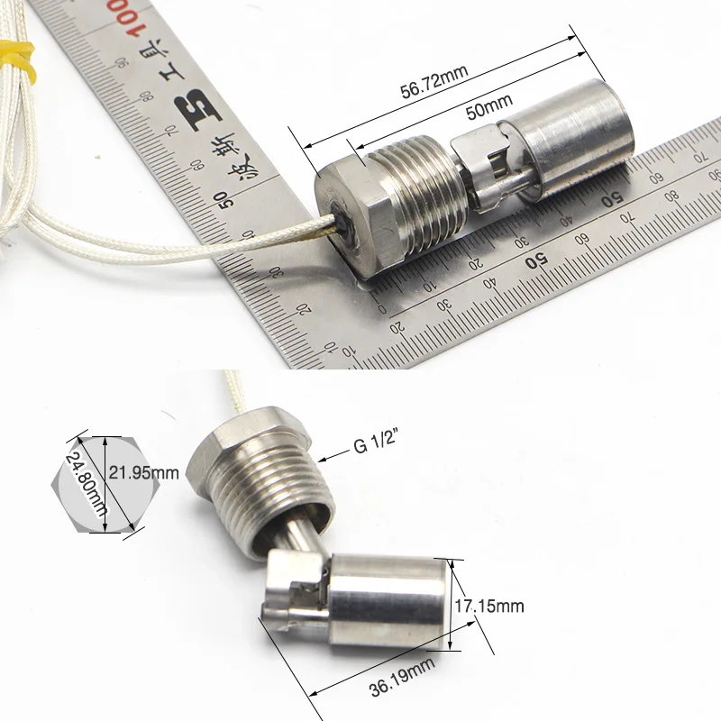 Mini Type 220V Tank Liquid Water Level Sensor Rvs Vlotterschakelaar