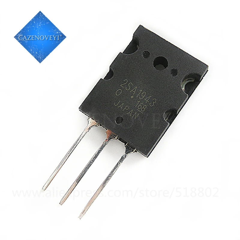 4pcs/lot 2pcs 2SC5200 + 2pcs 2SA1943 A1943 C5200 TO-3P In Stock