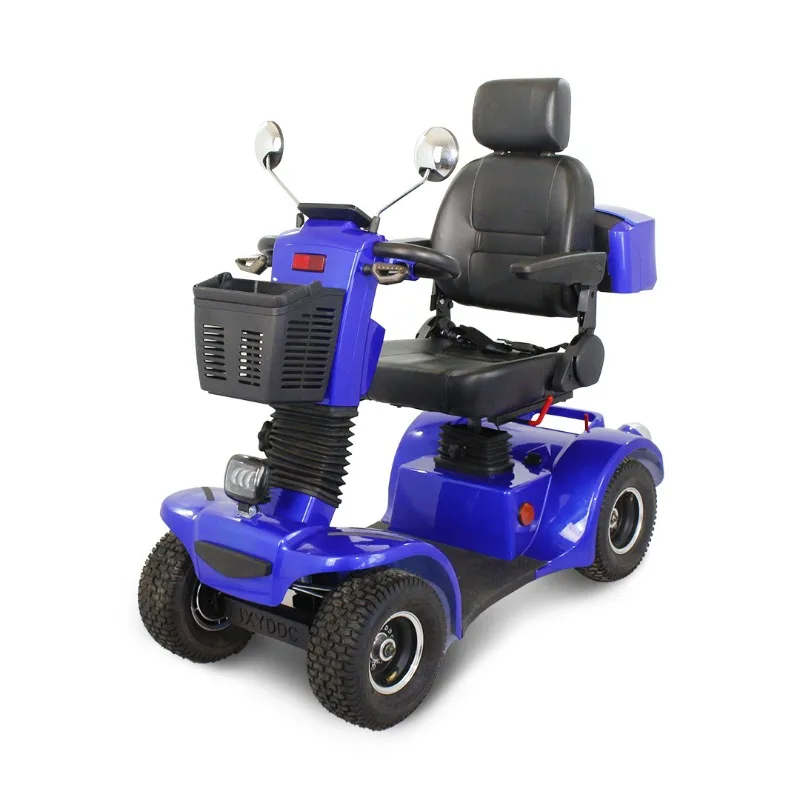 

Electromagnetic brake electric four-wheel recreational scooter adult household electric vehicle