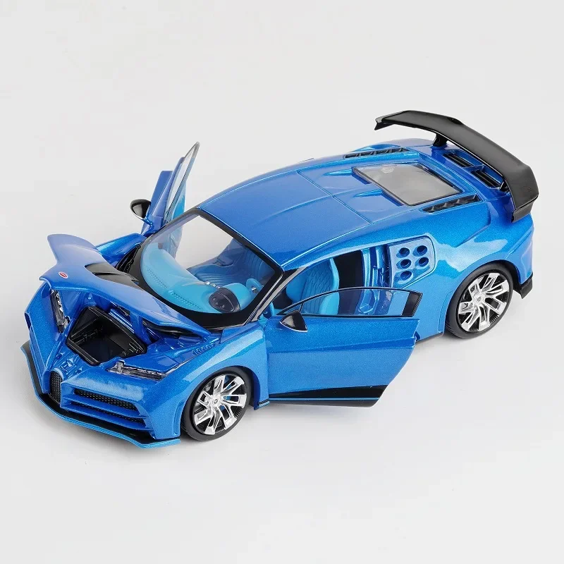 New 1:32 Bugatti EB110 Centodieci Diecasts & Toy Vehicles Metal Car Model Shock absorber Sound Light Collection Car Toys Gift