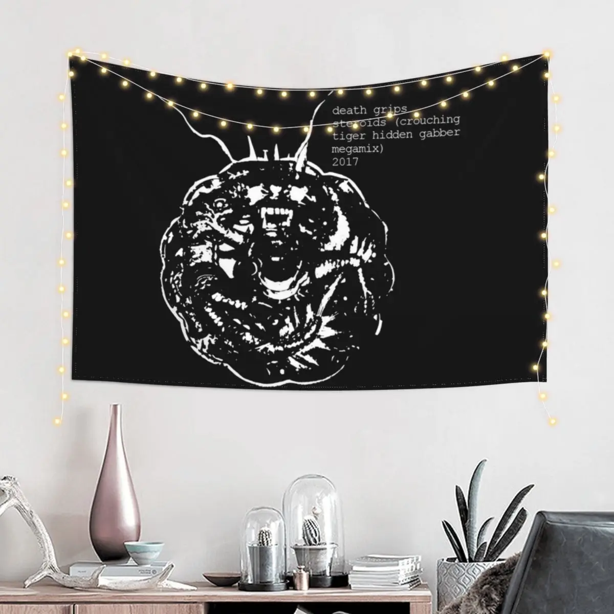 

Death Grips - Steroids Tapestry Home Decoration Wallpaper House Decoration Tapestry