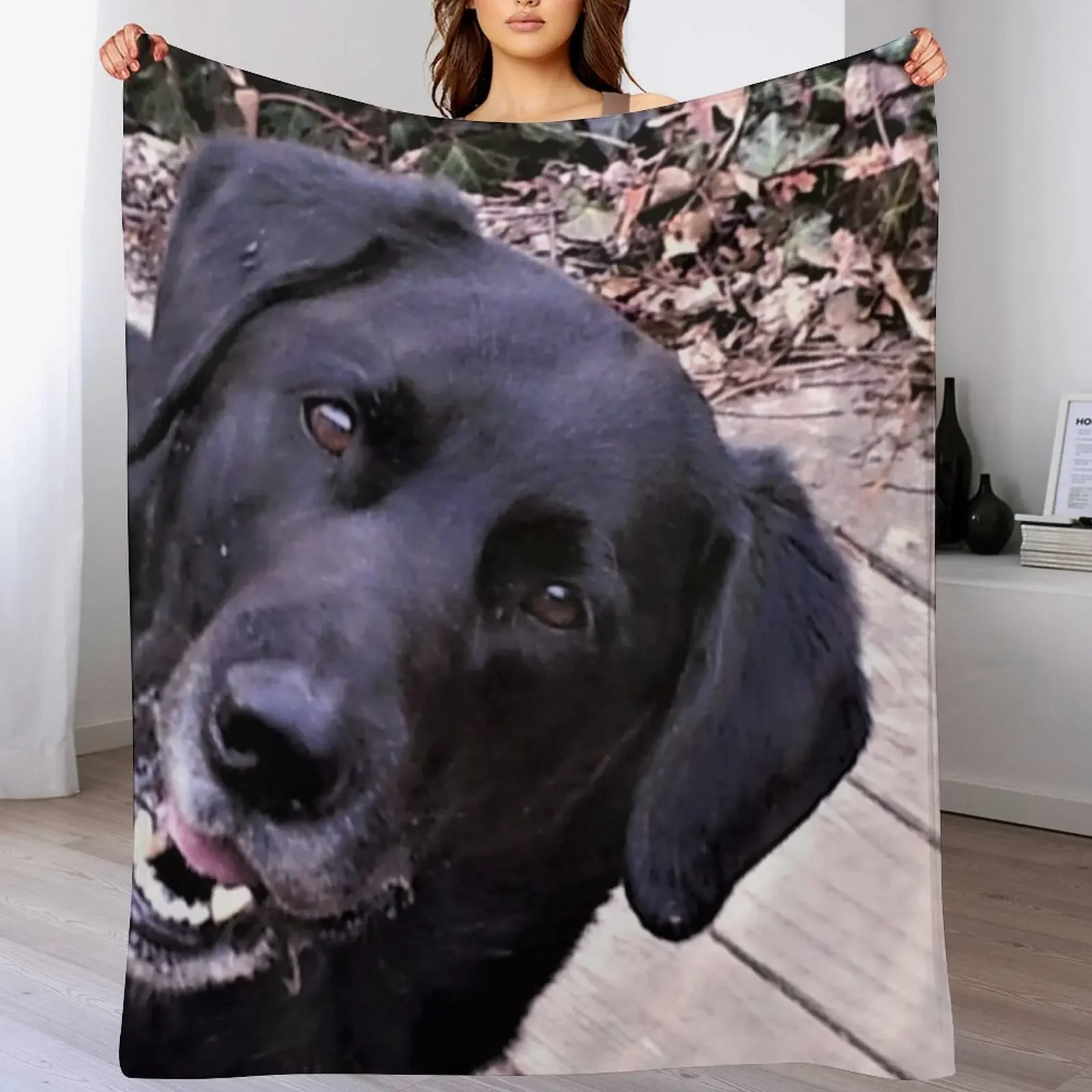 

New Good Morning! Throw Blanket Cozy Home Blanket Gift for Christmas Holiday