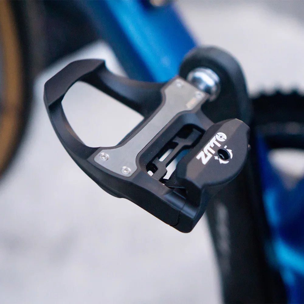 

ZTTO Road Bike Self-Locking Pedal Carbon Aluminum Alloy Nylon Cleats Set Bicycle Parts SPD SL for R7000 R550 105 Sealed Bearing