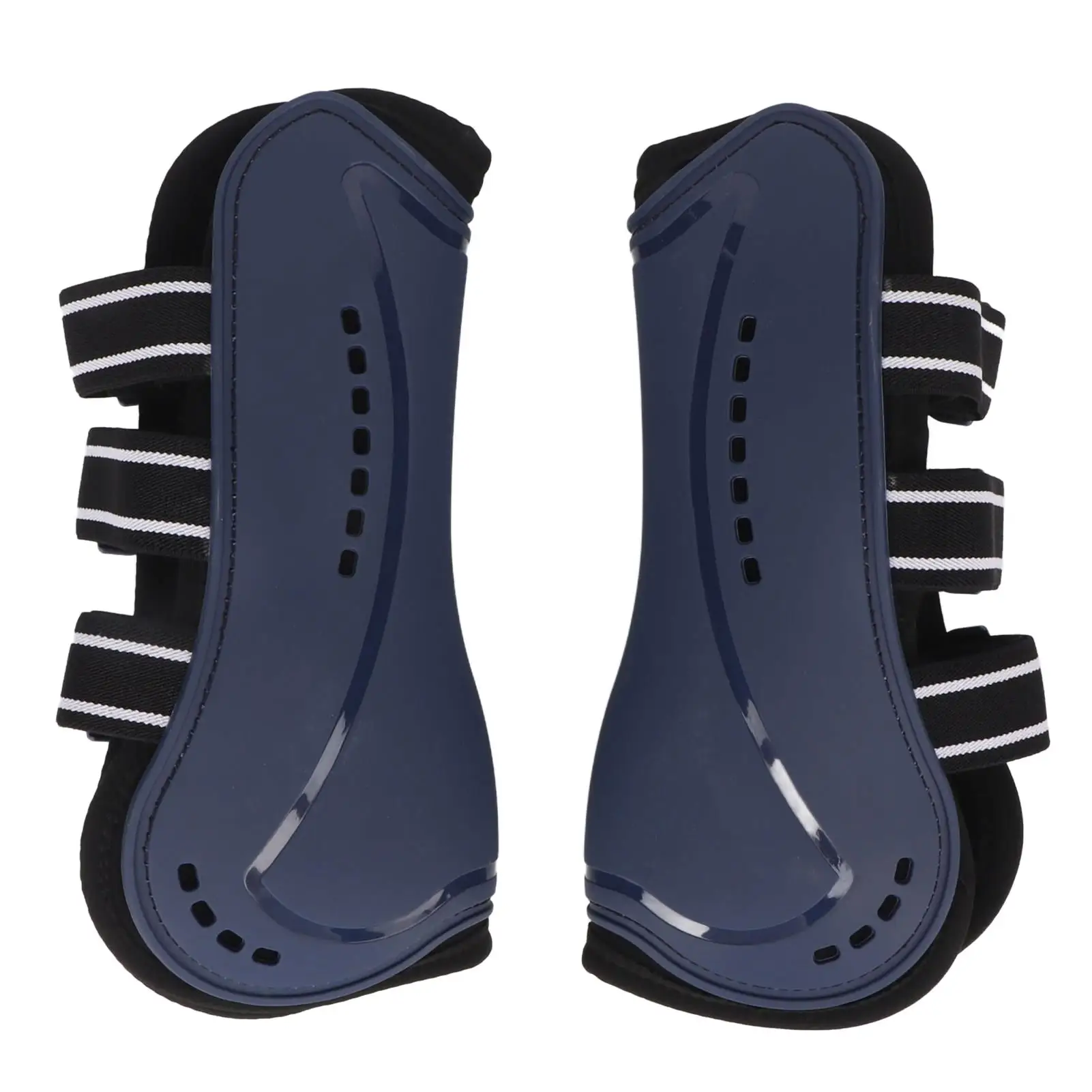 Botas de pierna delantera de caballo, absorción de impactos y Protector ligero para entrenamiento de salto, 1 par